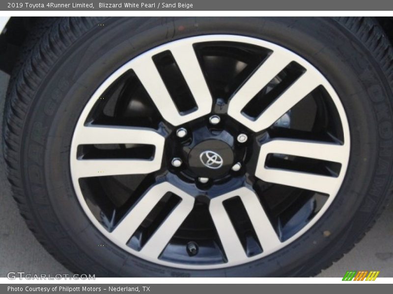 Blizzard White Pearl / Sand Beige 2019 Toyota 4Runner Limited