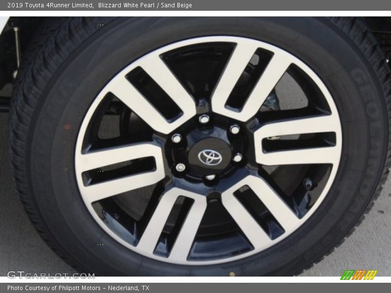 Blizzard White Pearl / Sand Beige 2019 Toyota 4Runner Limited