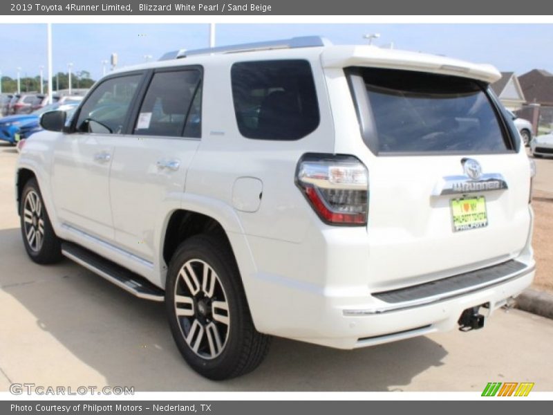 Blizzard White Pearl / Sand Beige 2019 Toyota 4Runner Limited