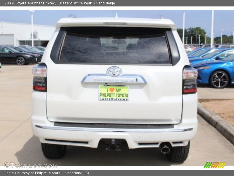 Blizzard White Pearl / Sand Beige 2019 Toyota 4Runner Limited