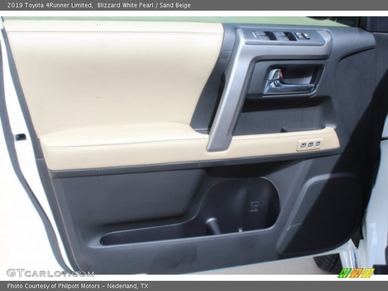 Blizzard White Pearl / Sand Beige 2019 Toyota 4Runner Limited