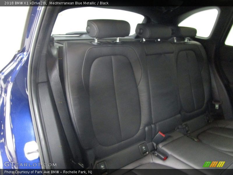 Mediterranean Blue Metallic / Black 2018 BMW X1 xDrive28i