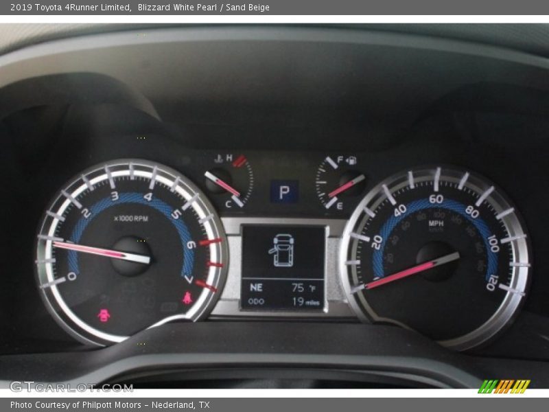  2019 4Runner Limited Limited Gauges