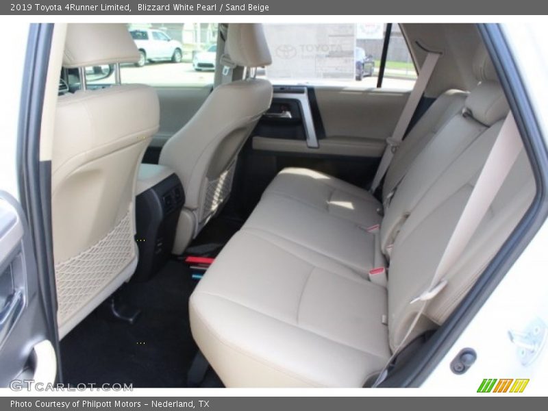 Rear Seat of 2019 4Runner Limited