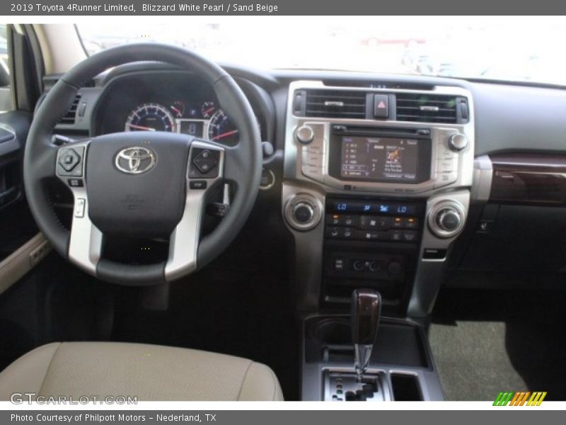 Dashboard of 2019 4Runner Limited