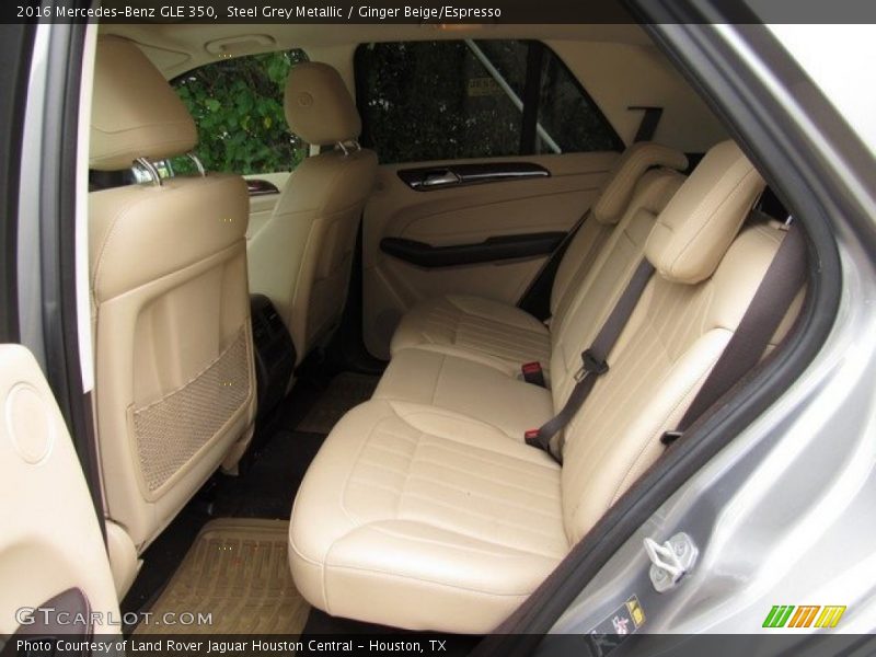 Steel Grey Metallic / Ginger Beige/Espresso 2016 Mercedes-Benz GLE 350