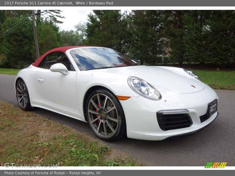 Front 3/4 View of 2017 911 Carrera 4S Cabriolet