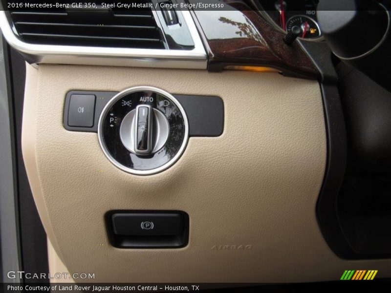 Steel Grey Metallic / Ginger Beige/Espresso 2016 Mercedes-Benz GLE 350