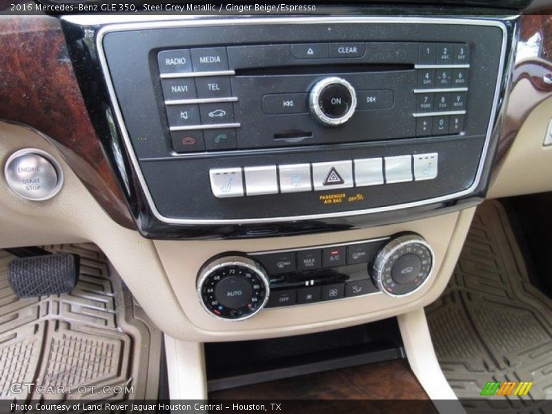 Steel Grey Metallic / Ginger Beige/Espresso 2016 Mercedes-Benz GLE 350