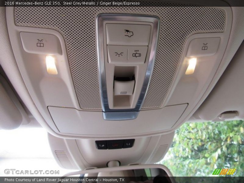 Steel Grey Metallic / Ginger Beige/Espresso 2016 Mercedes-Benz GLE 350