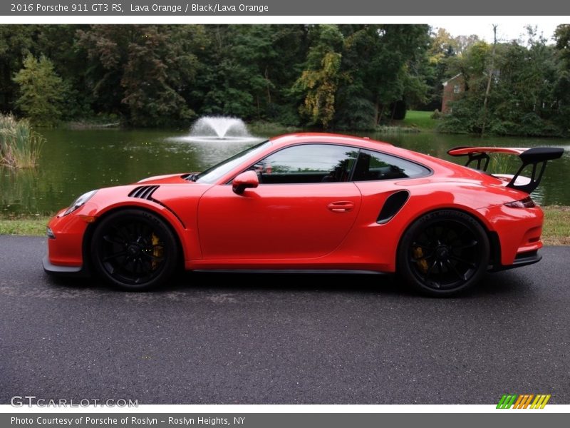  2016 911 GT3 RS Lava Orange