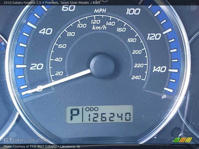 Spark Silver Metallic / Black 2010 Subaru Forester 2.5 X Premium