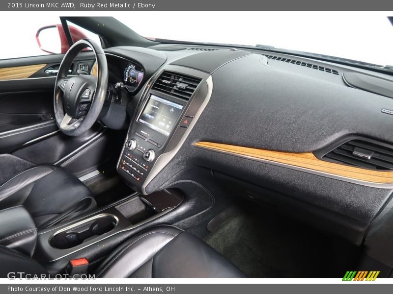 Ruby Red Metallic / Ebony 2015 Lincoln MKC AWD