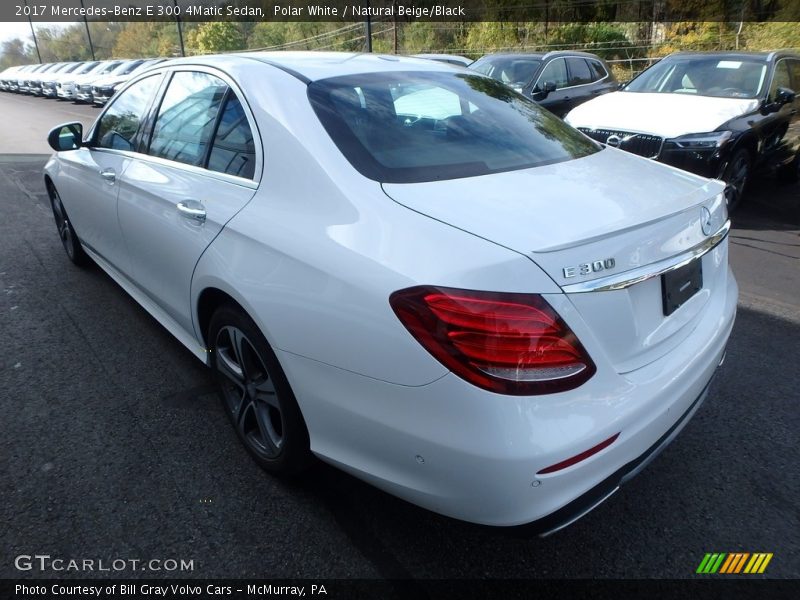 Polar White / Natural Beige/Black 2017 Mercedes-Benz E 300 4Matic Sedan