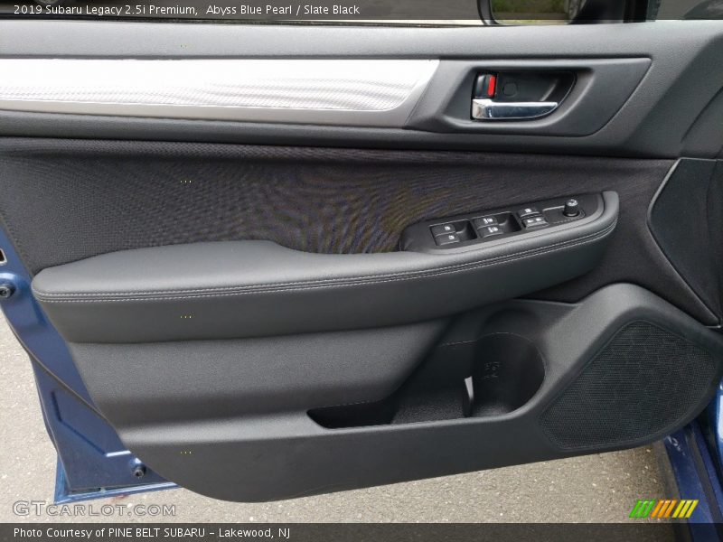 Abyss Blue Pearl / Slate Black 2019 Subaru Legacy 2.5i Premium