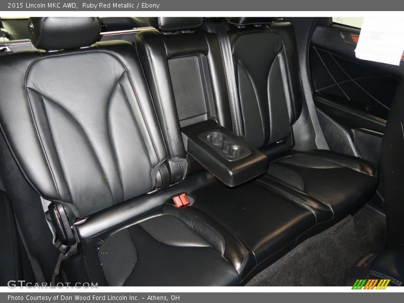 Ruby Red Metallic / Ebony 2015 Lincoln MKC AWD