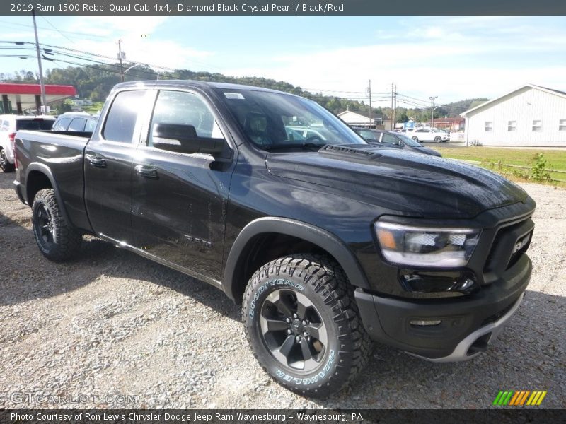 Front 3/4 View of 2019 1500 Rebel Quad Cab 4x4