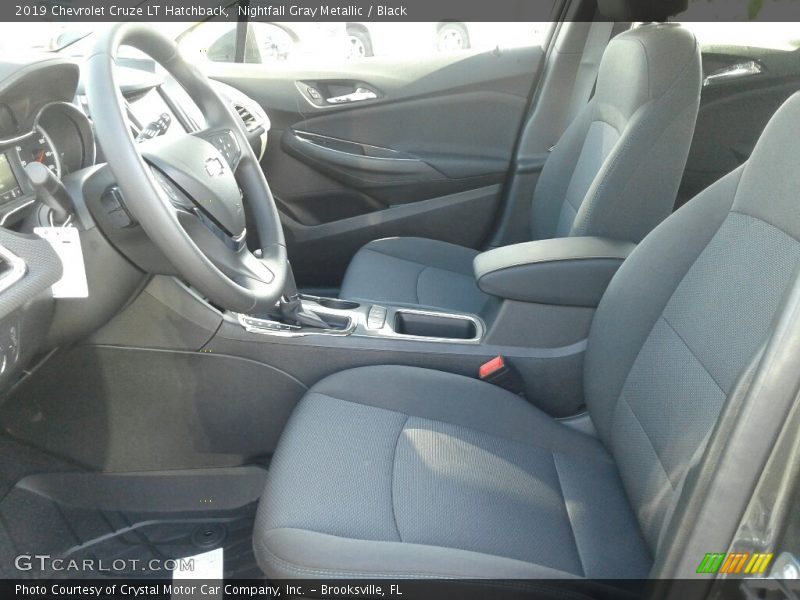 Nightfall Gray Metallic / Black 2019 Chevrolet Cruze LT Hatchback