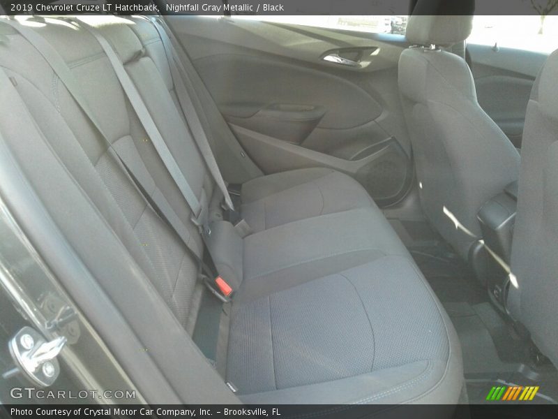 Nightfall Gray Metallic / Black 2019 Chevrolet Cruze LT Hatchback