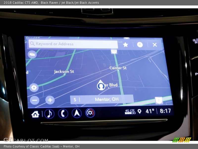 Black Raven / Jet Black/Jet Black Accents 2018 Cadillac CTS AWD