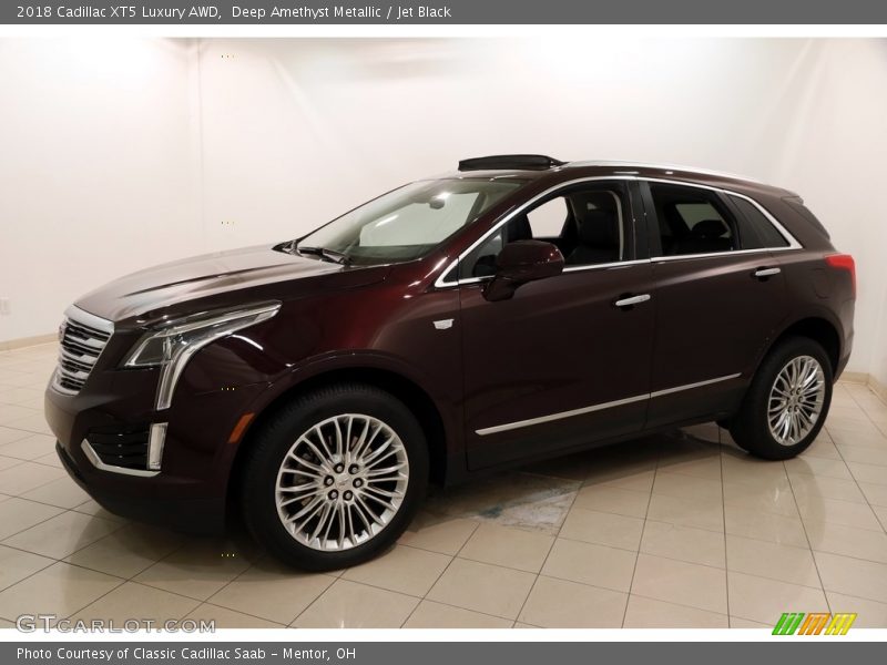 Deep Amethyst Metallic / Jet Black 2018 Cadillac XT5 Luxury AWD