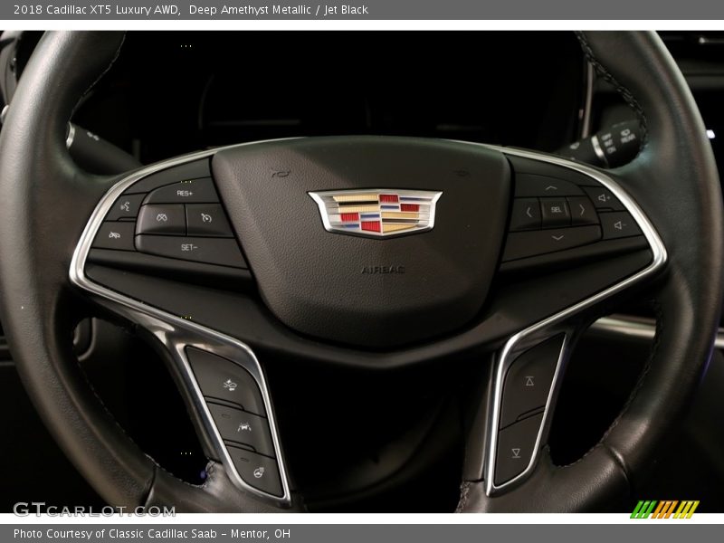 Deep Amethyst Metallic / Jet Black 2018 Cadillac XT5 Luxury AWD