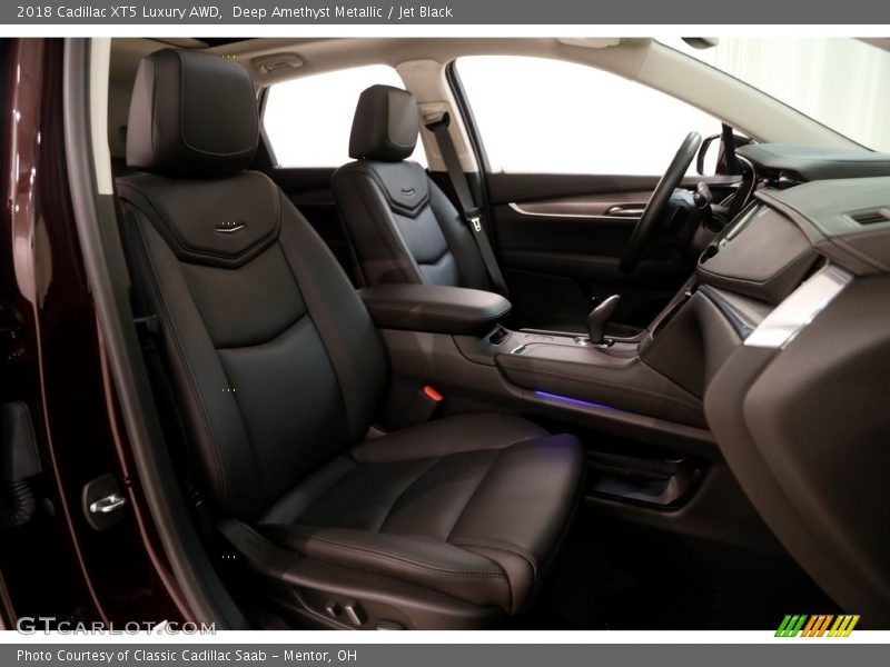 Deep Amethyst Metallic / Jet Black 2018 Cadillac XT5 Luxury AWD