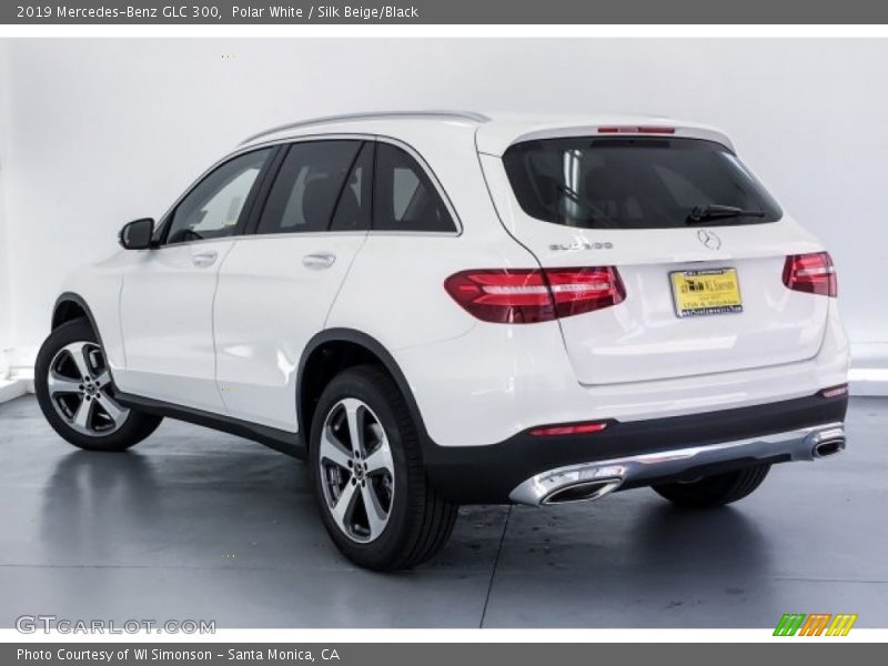 Polar White / Silk Beige/Black 2019 Mercedes-Benz GLC 300