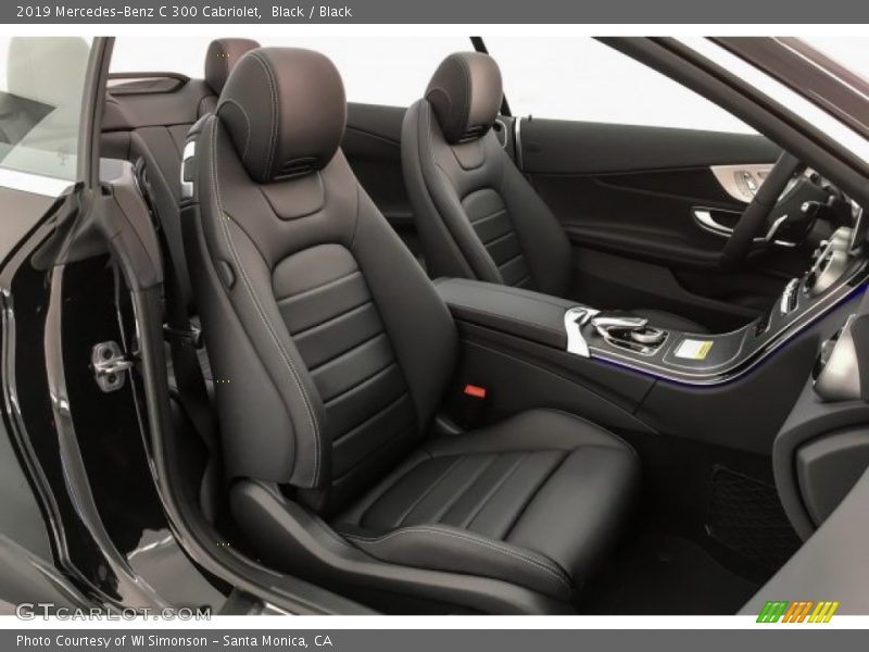 Front Seat of 2019 C 300 Cabriolet