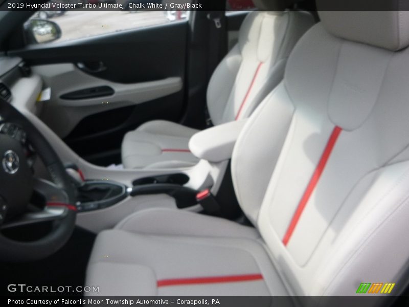 Front Seat of 2019 Veloster Turbo Ultimate