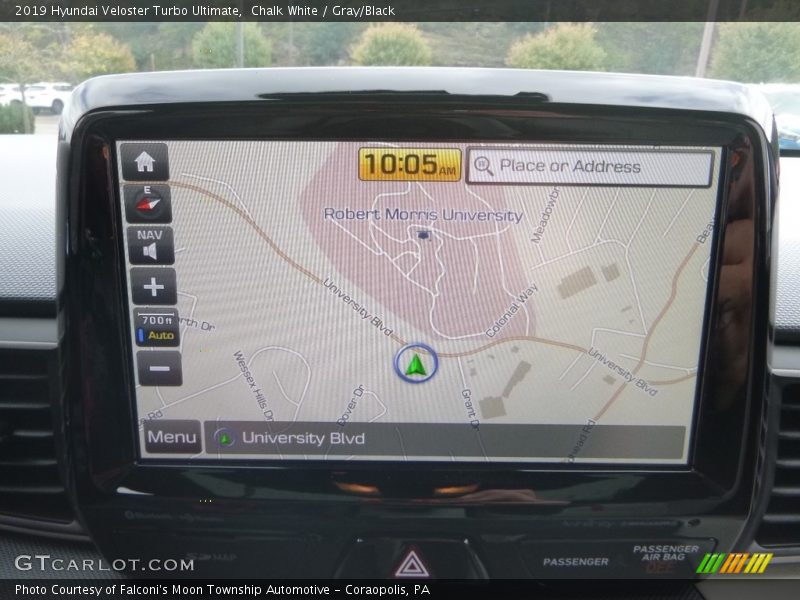 Navigation of 2019 Veloster Turbo Ultimate