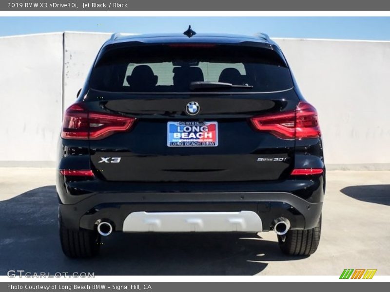 Jet Black / Black 2019 BMW X3 sDrive30i