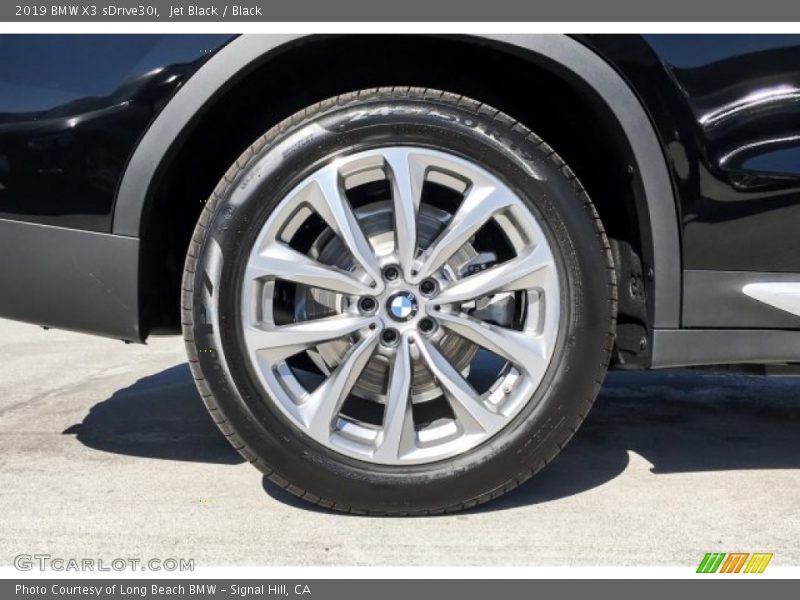 Jet Black / Black 2019 BMW X3 sDrive30i