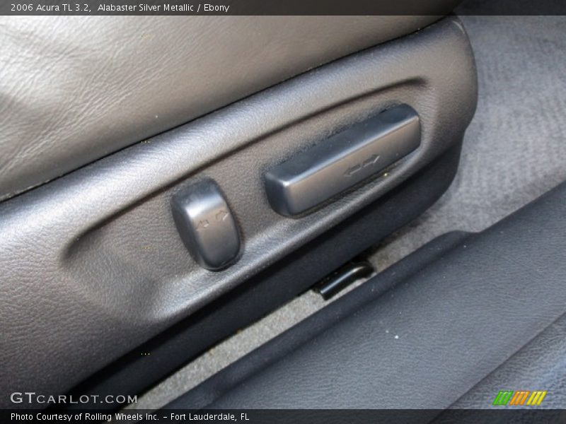 Alabaster Silver Metallic / Ebony 2006 Acura TL 3.2