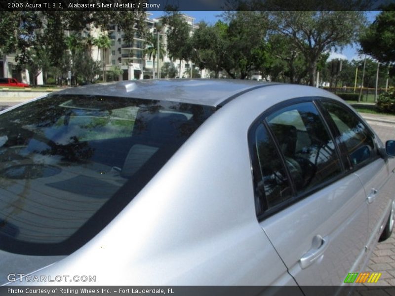 Alabaster Silver Metallic / Ebony 2006 Acura TL 3.2