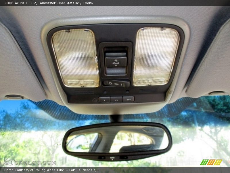 Alabaster Silver Metallic / Ebony 2006 Acura TL 3.2