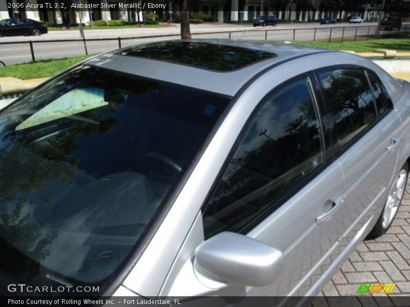 Alabaster Silver Metallic / Ebony 2006 Acura TL 3.2