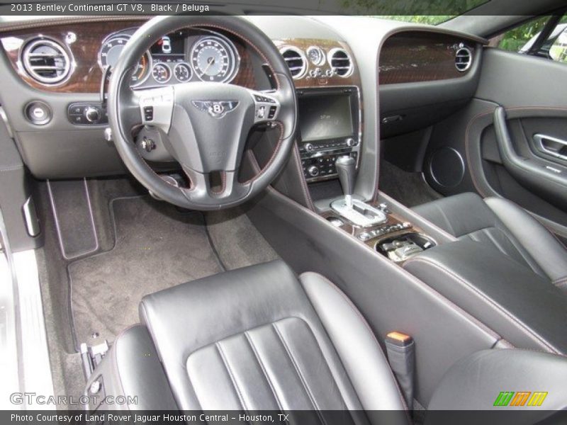 Front Seat of 2013 Continental GT V8 