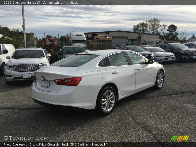 Summit White / Jet Black 2016 Chevrolet Malibu LT