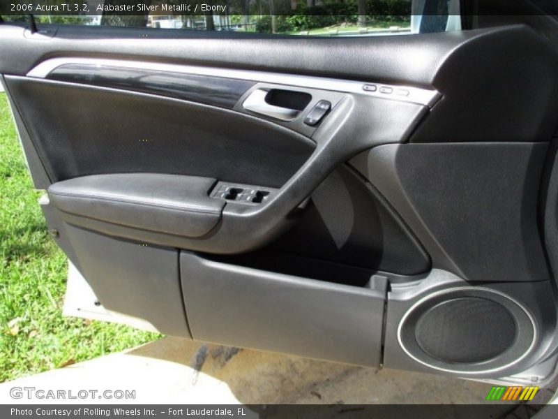 Alabaster Silver Metallic / Ebony 2006 Acura TL 3.2