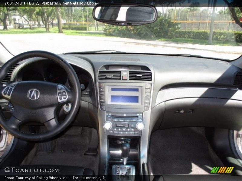 Alabaster Silver Metallic / Ebony 2006 Acura TL 3.2