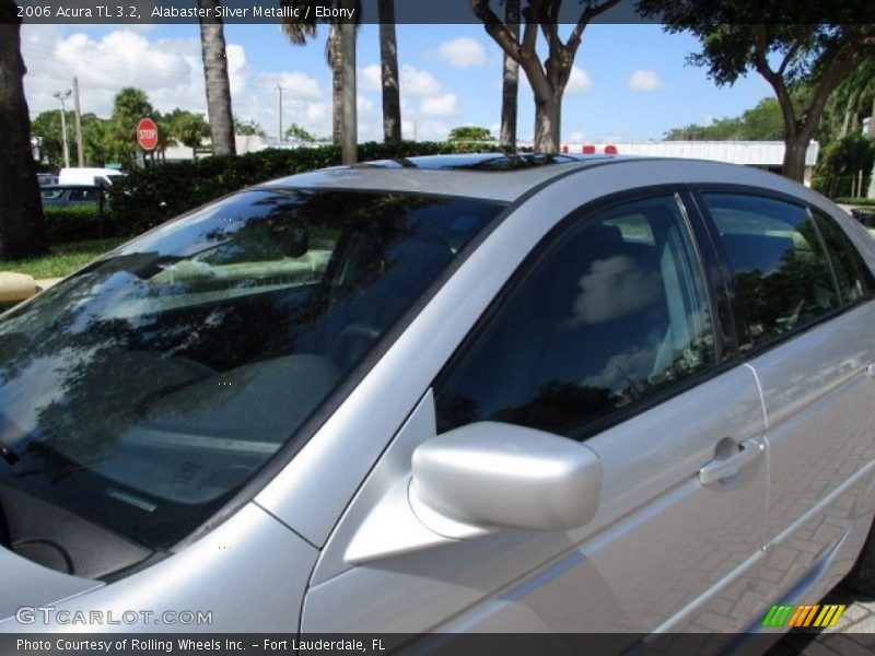 Alabaster Silver Metallic / Ebony 2006 Acura TL 3.2