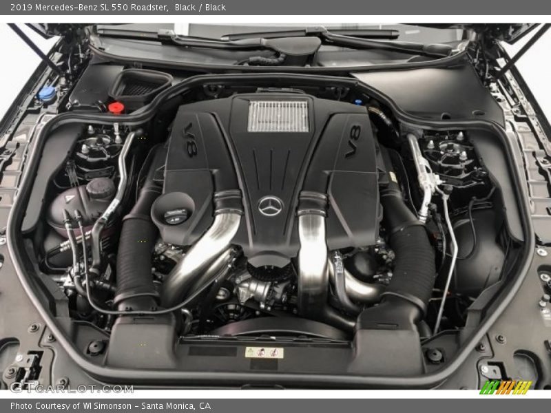  2019 SL 550 Roadster Engine - 4.7 Liter DI biturbo DOHC 32-Valve VVT V8