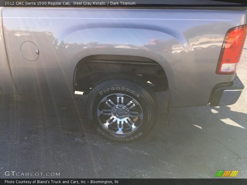 Steel Gray Metallic / Dark Titanium 2012 GMC Sierra 1500 Regular Cab