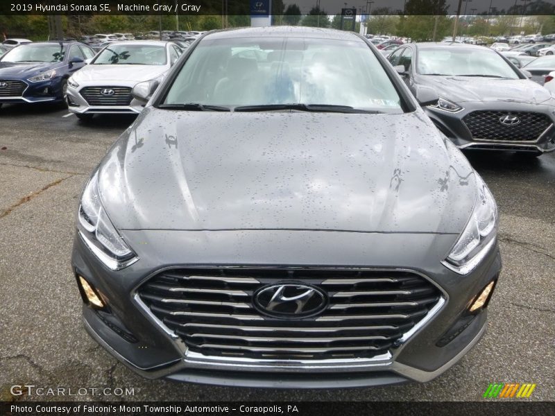 Machine Gray / Gray 2019 Hyundai Sonata SE