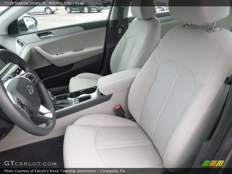 Machine Gray / Gray 2019 Hyundai Sonata SE