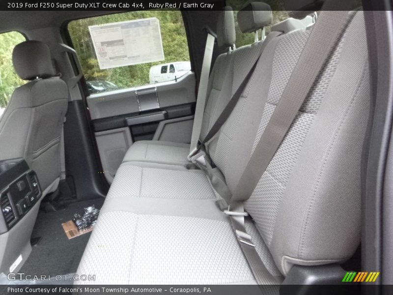 Ruby Red / Earth Gray 2019 Ford F250 Super Duty XLT Crew Cab 4x4