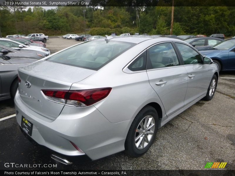 Symphony Silver / Gray 2019 Hyundai Sonata SE