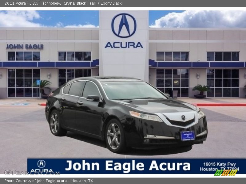 Crystal Black Pearl / Ebony Black 2011 Acura TL 3.5 Technology