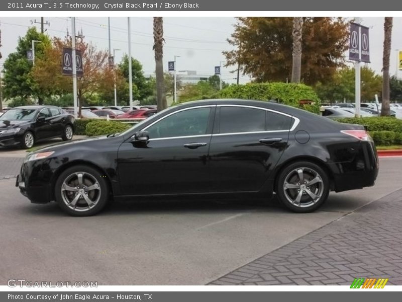 Crystal Black Pearl / Ebony Black 2011 Acura TL 3.5 Technology